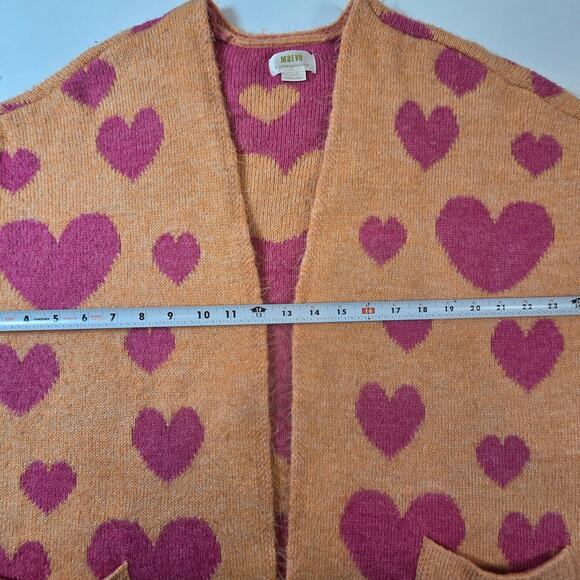 Anthropologie Maeve Hearts Cardigan. Ret. $138 - Picture 5 of 8